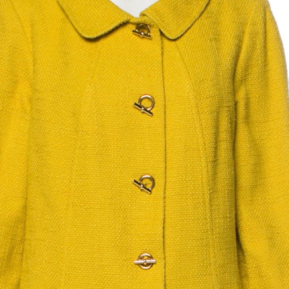 ❌SOLD🏷️Milly Of New York Tweed Toggle Closure Coat - Picture 5 of 7